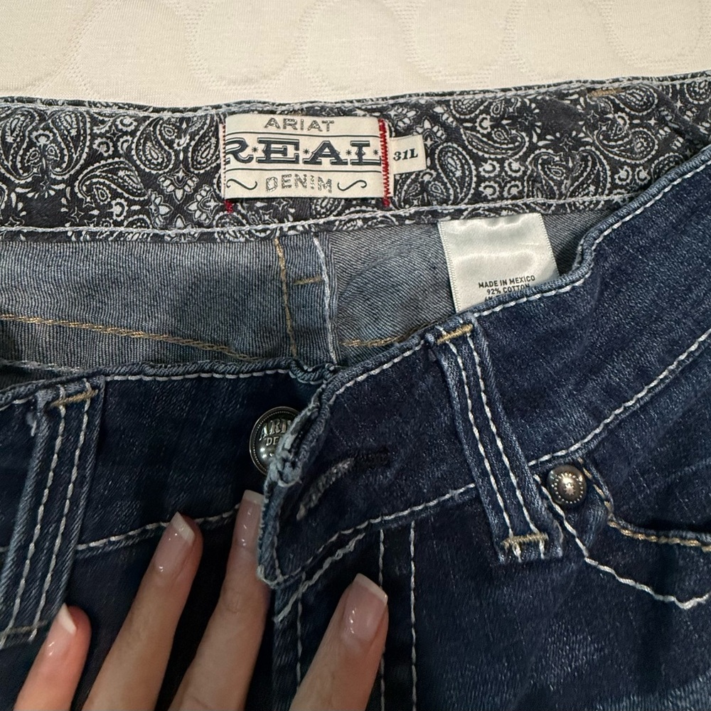 Ariat Women's Dark Blue Denim Jeans
